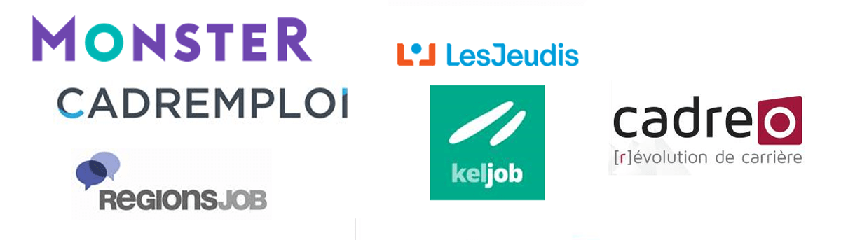 Logo des partenaires emploi en ingénierie et IT Digital de Danem People France