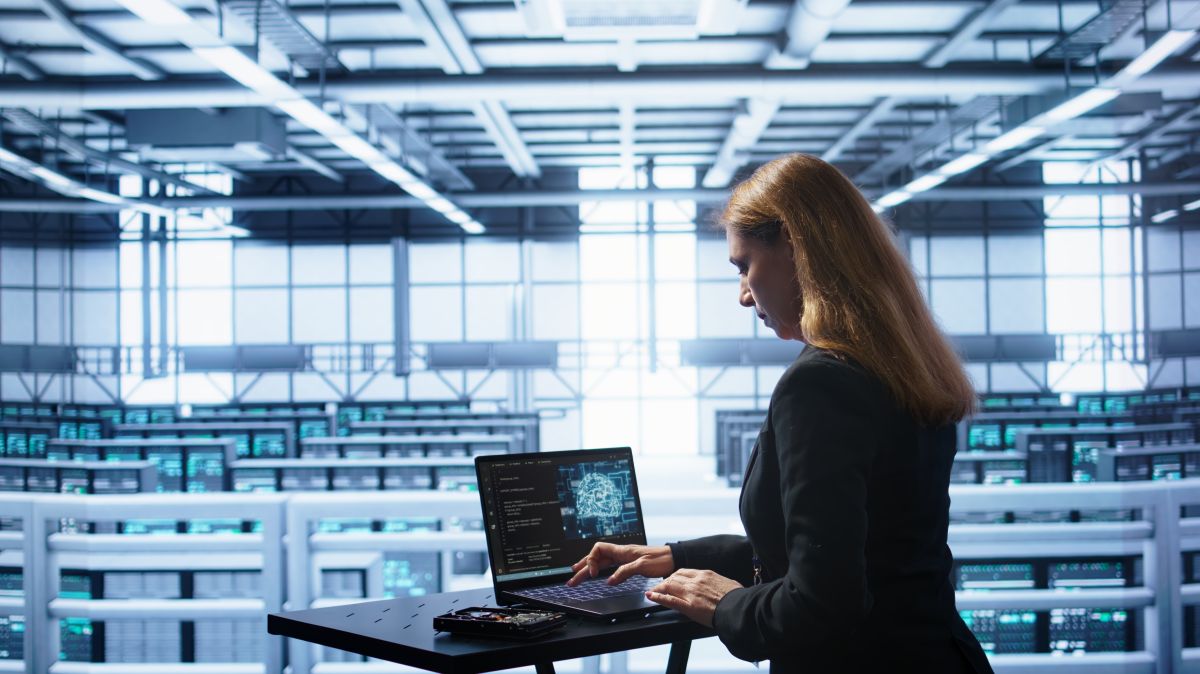 Femme travaillant dans le secteur de la Business Intelligence (BI) Femme travaillant dans le secteur de la Business Intelligence (BI)
